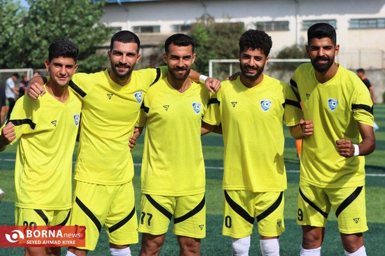 دیدار تیم های فوتبال سینا کلاچای _ شهرداری رضوانشهر