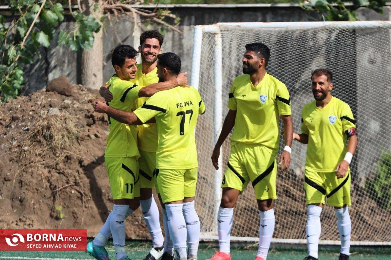 دیدار تیم های فوتبال سینا کلاچای _ شهرداری رضوانشهر