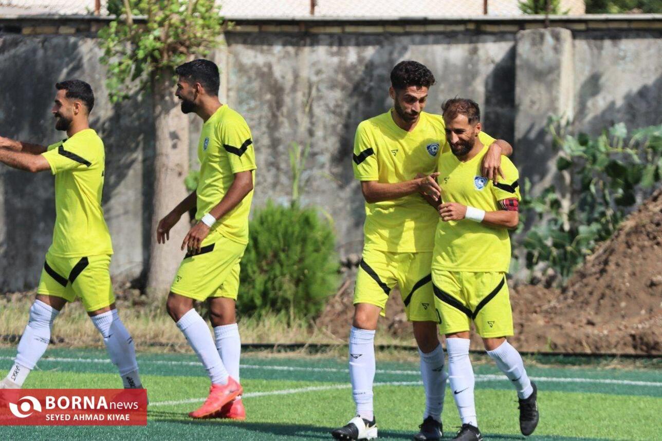 دیدار تیم های فوتبال سینا کلاچای _ شهرداری رضوانشهر