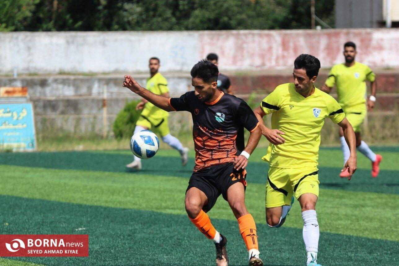 دیدار تیم های فوتبال سینا کلاچای _ شهرداری رضوانشهر