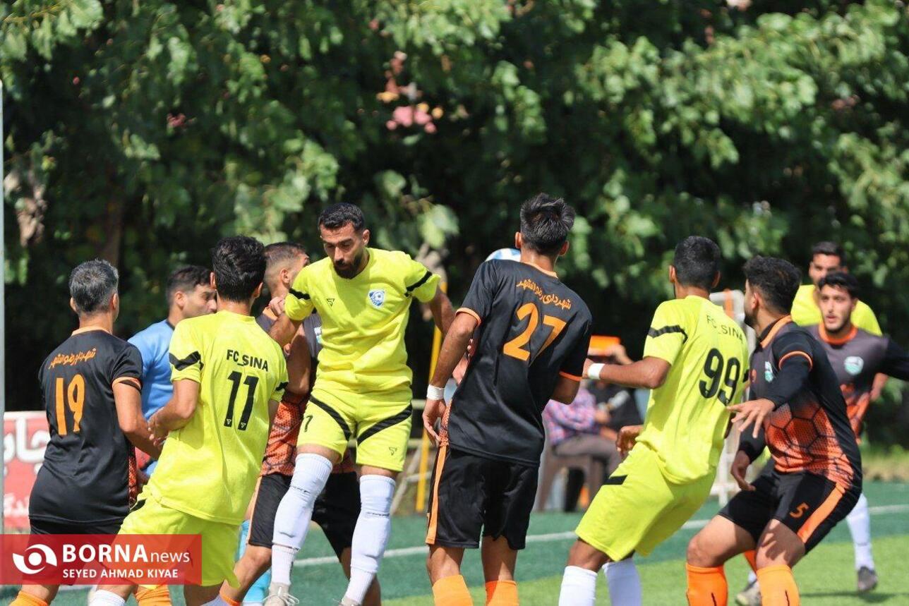 دیدار تیم های فوتبال سینا کلاچای _ شهرداری رضوانشهر