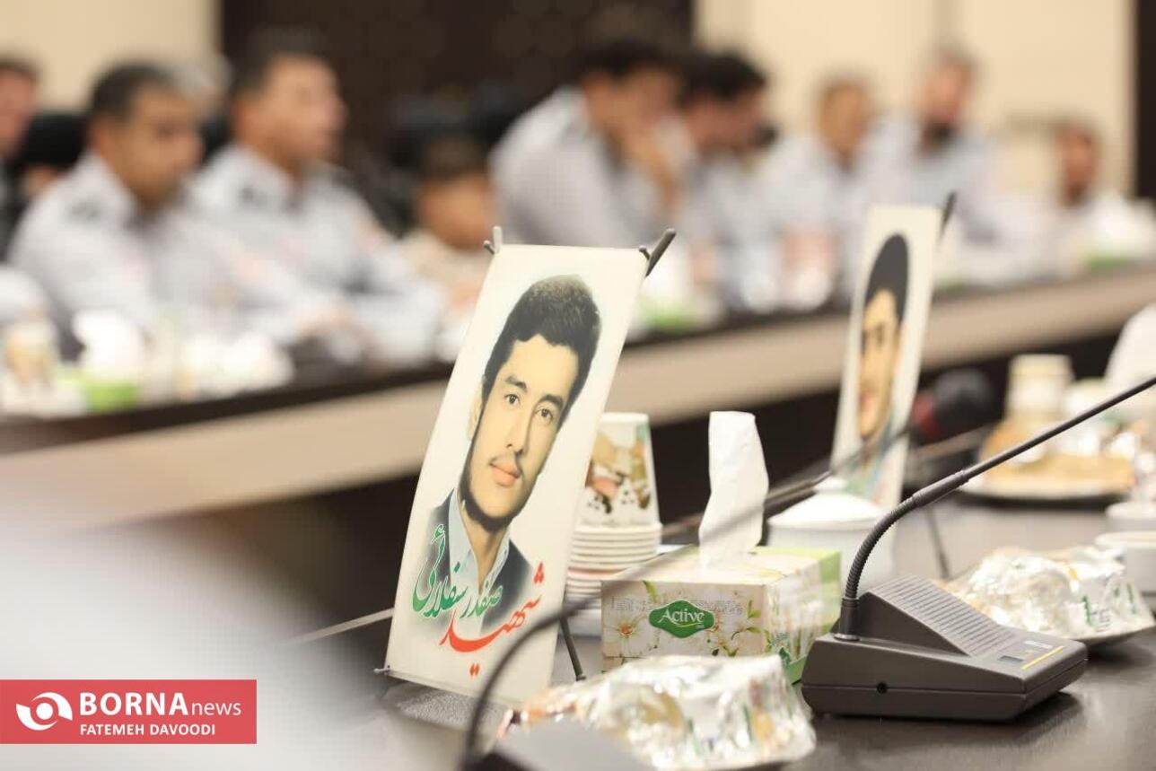 تجلیل از آتش‌نشانان شهرداری باقرشهر به مناسبت روز ایمنی و آتش‌نشانی