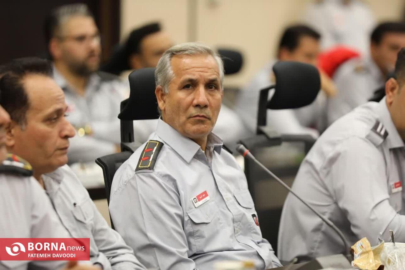 تجلیل از آتش‌نشانان شهرداری باقرشهر به مناسبت روز ایمنی و آتش‌نشانی