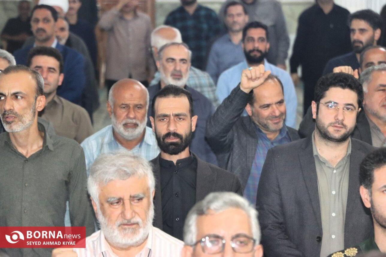 گرامیداشت یاد سردار مقاومت سید حسن نصرالله و سردار نیلفروشاندر در لاهیجان