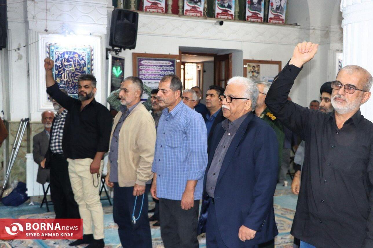 گرامیداشت یاد سردار مقاومت سید حسن نصرالله و سردار نیلفروشاندر در لاهیجان