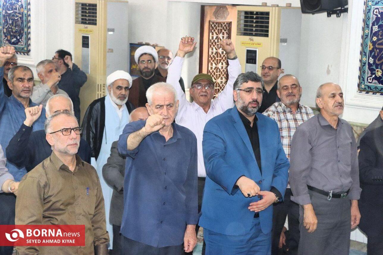 گرامیداشت یاد سردار مقاومت سید حسن نصرالله و سردار نیلفروشاندر در لاهیجان