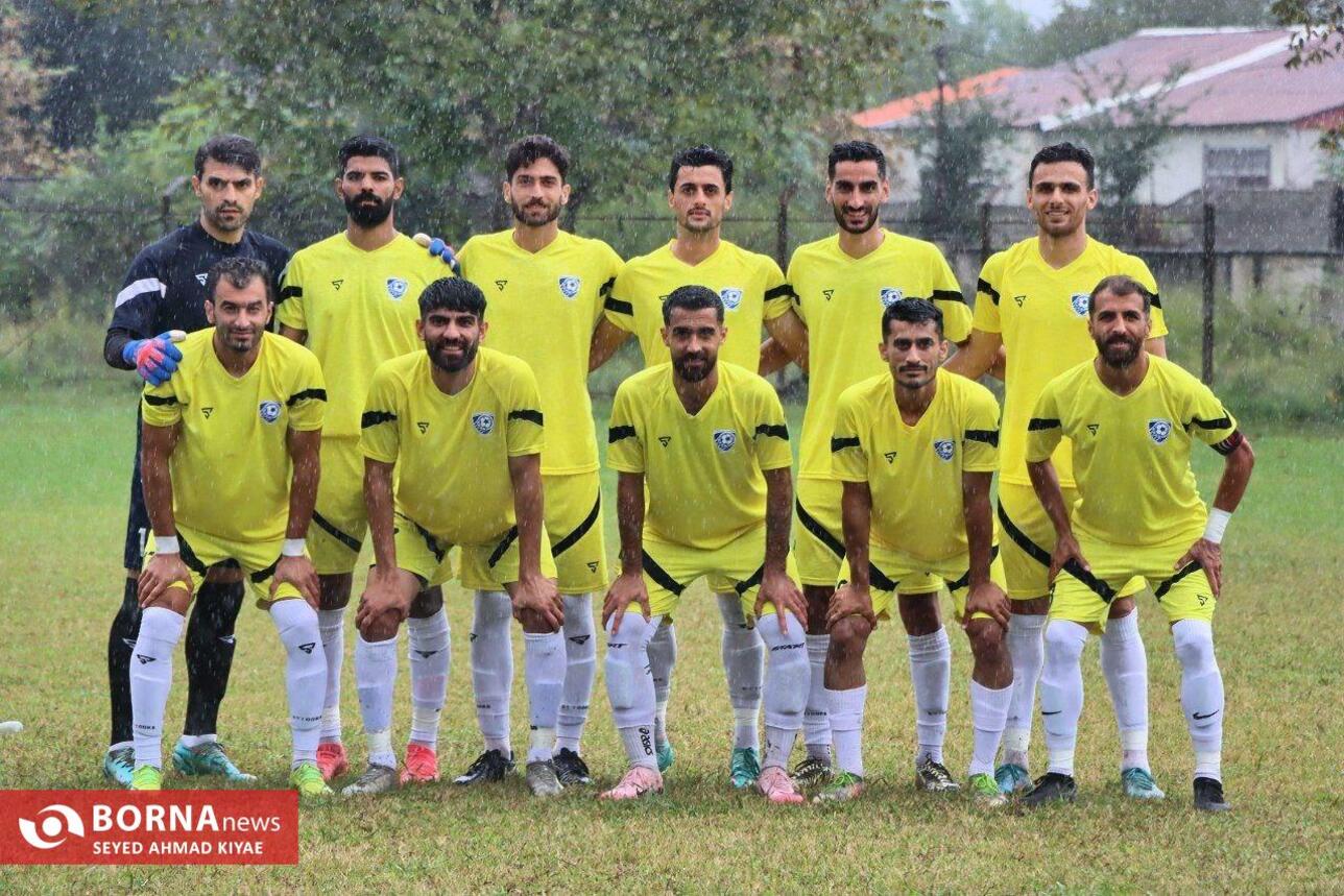 دیدار تیم های فوتبال شهرداری ماسال_ سینا کلاچای