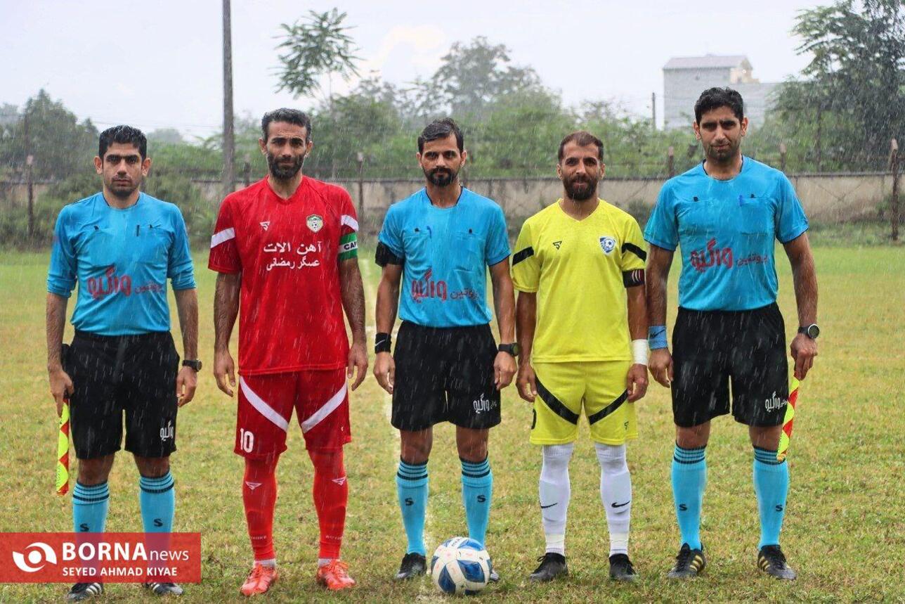 دیدار تیم های فوتبال شهرداری ماسال_ سینا کلاچای