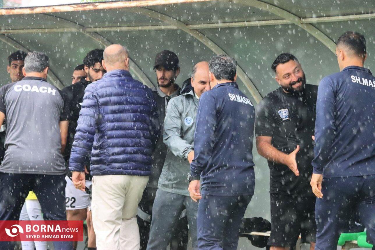 دیدار تیم های فوتبال شهرداری ماسال_ سینا کلاچای