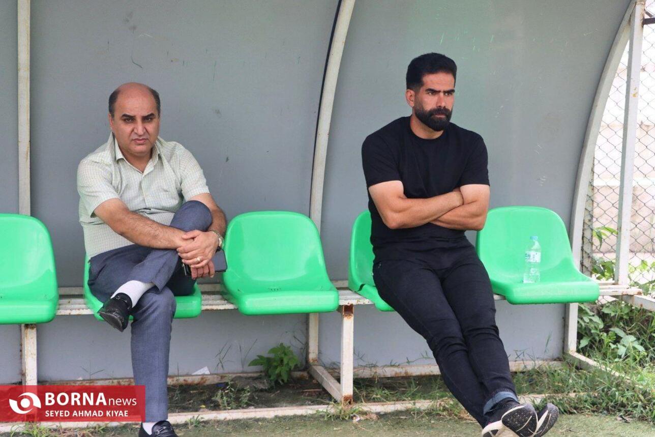 دیدار تیم های فوتبال شهرداری ماسال_ سینا کلاچای