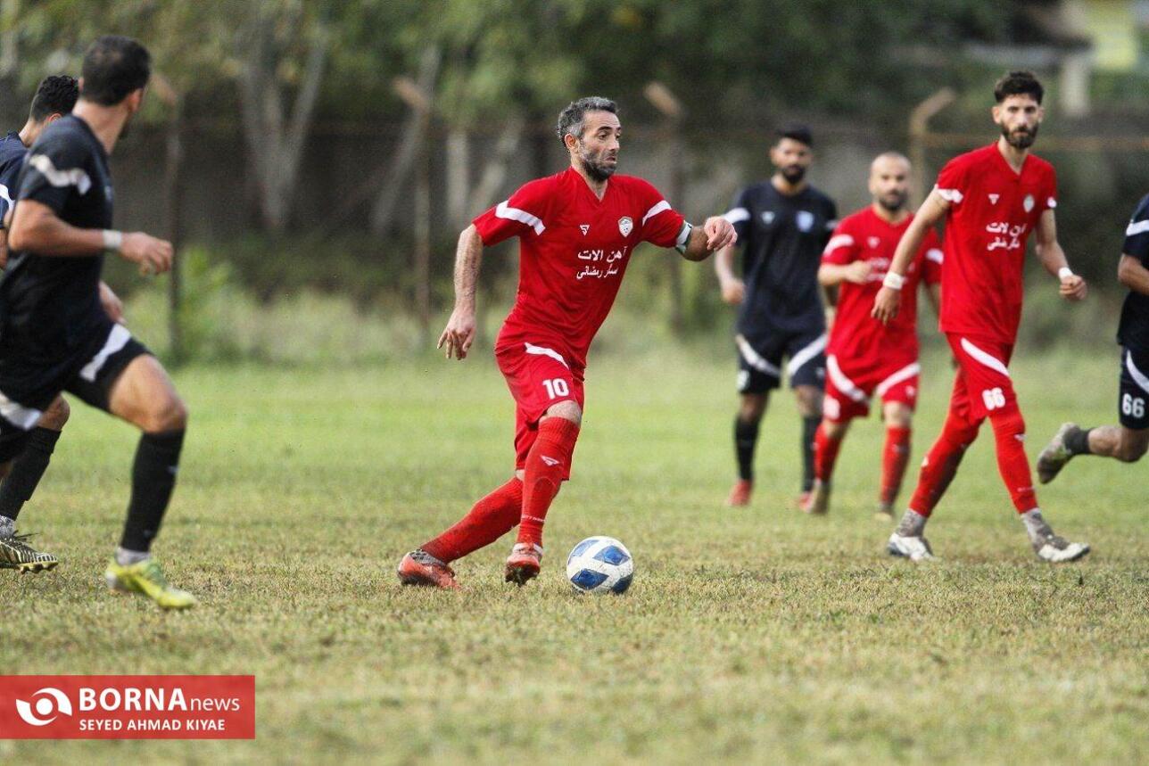 دیدار تیم های فوتبال شهرداری ماسال_ سینا کلاچای