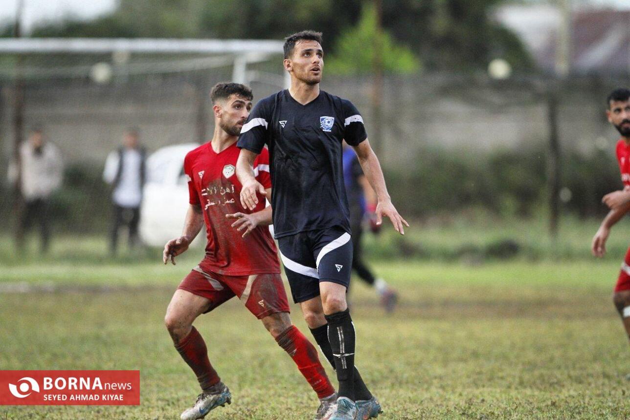 دیدار تیم های فوتبال شهرداری ماسال_ سینا کلاچای