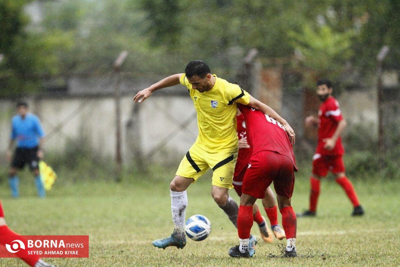 دیدار تیم های فوتبال شهرداری ماسال_ سینا کلاچای