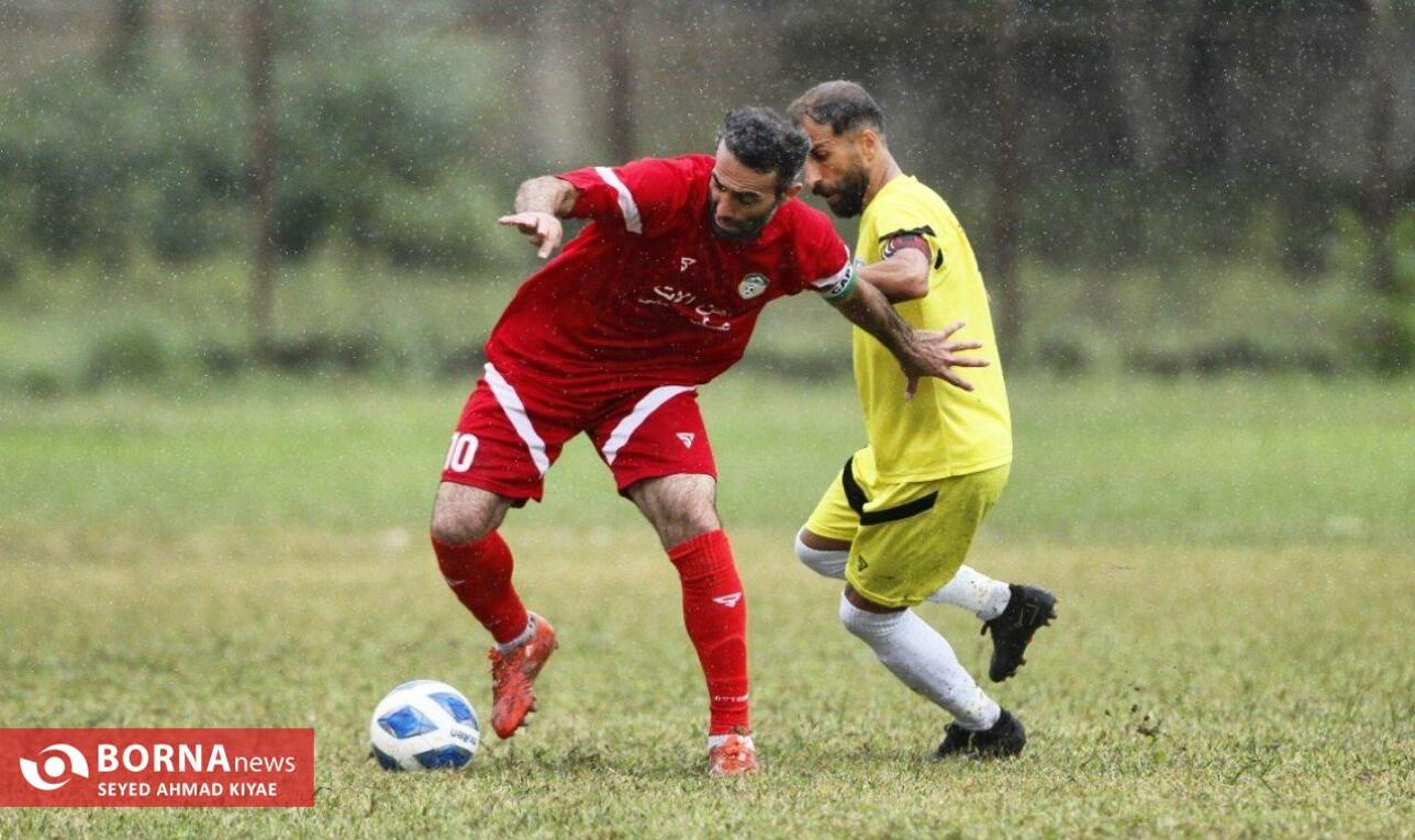 دیدار تیم های فوتبال شهرداری ماسال_ سینا کلاچای