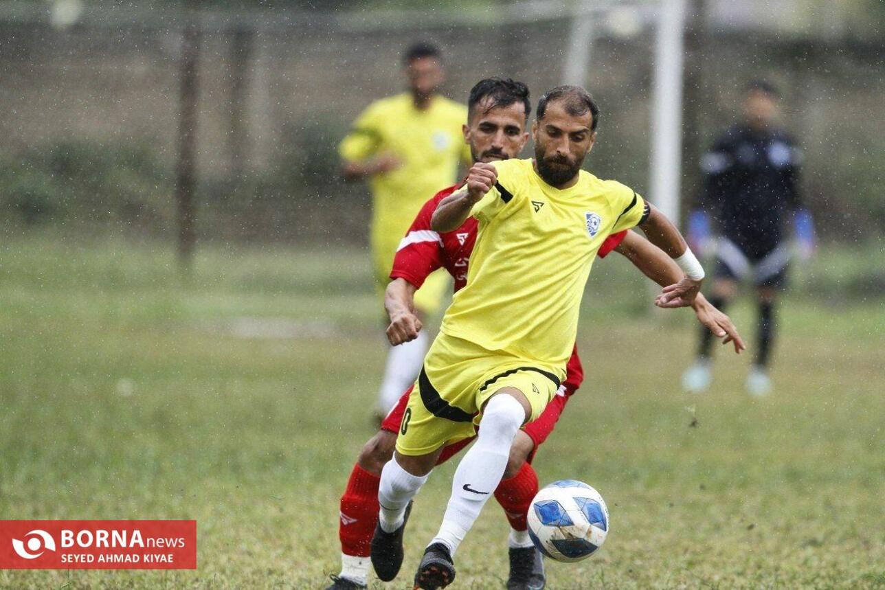 دیدار تیم های فوتبال شهرداری ماسال_ سینا کلاچای