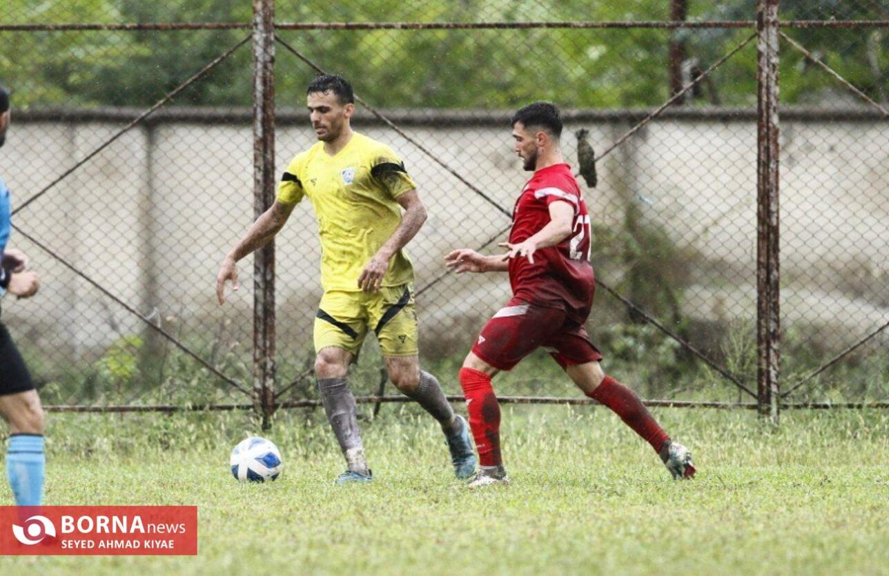 دیدار تیم های فوتبال شهرداری ماسال_ سینا کلاچای