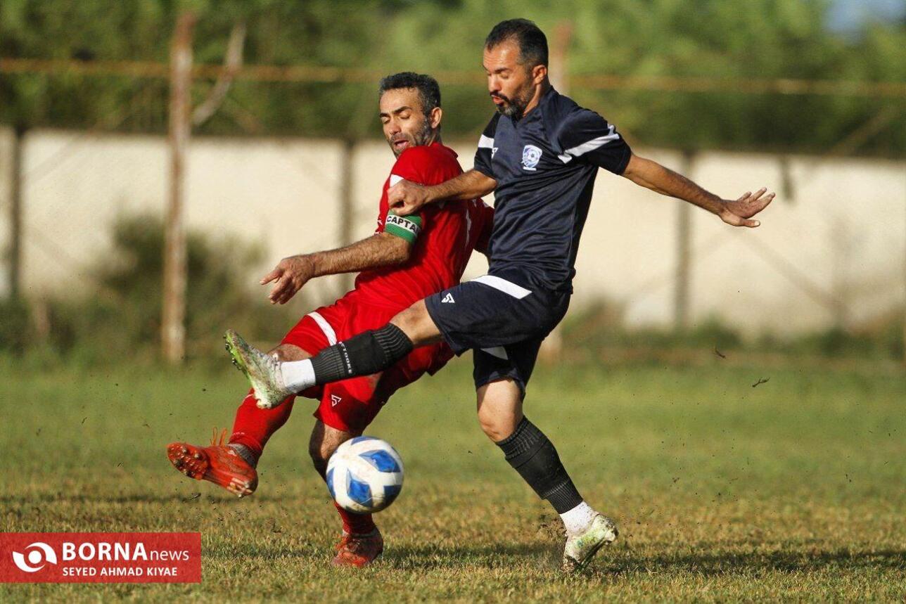 دیدار تیم های فوتبال شهرداری ماسال_ سینا کلاچای