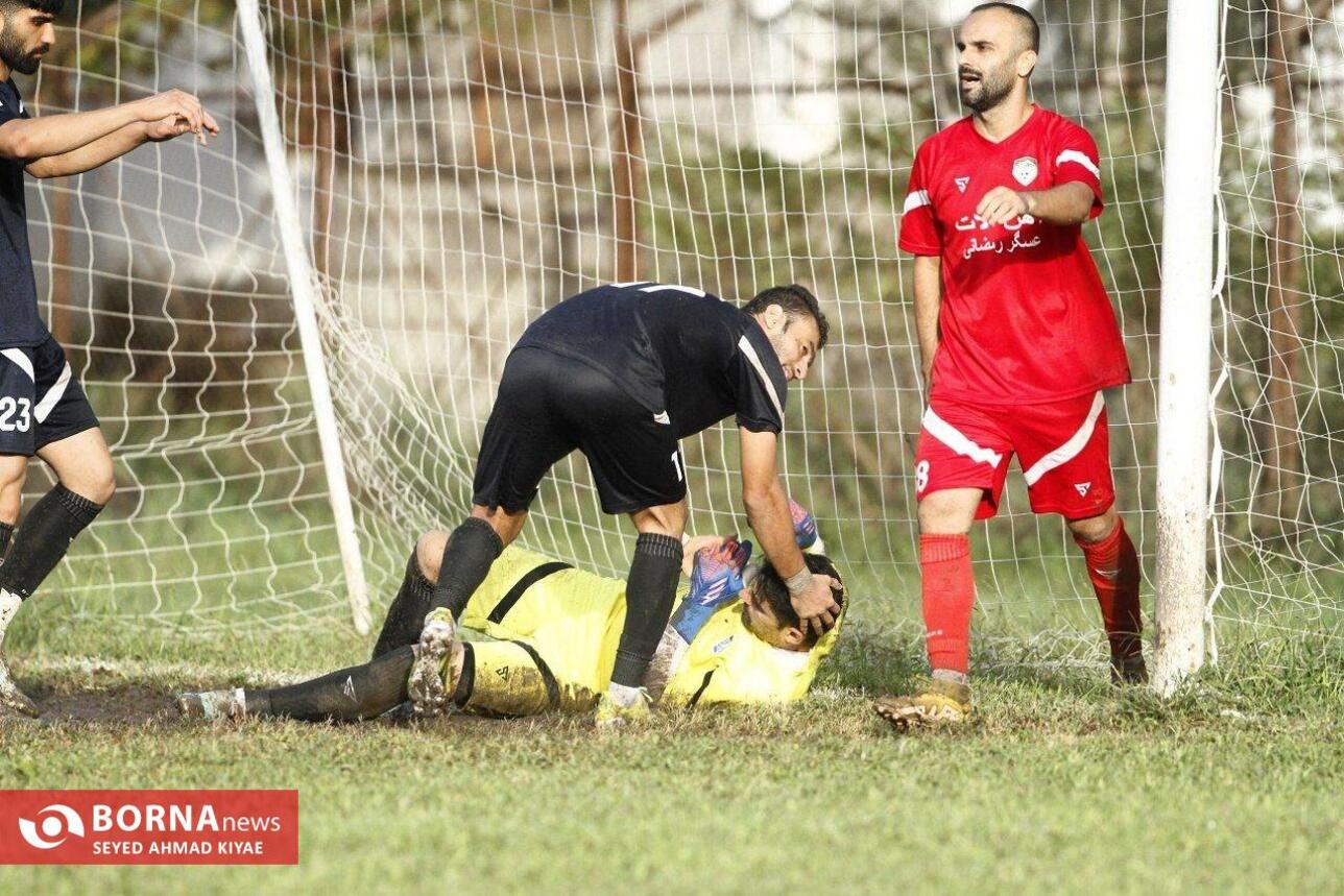 دیدار تیم های فوتبال شهرداری ماسال_ سینا کلاچای