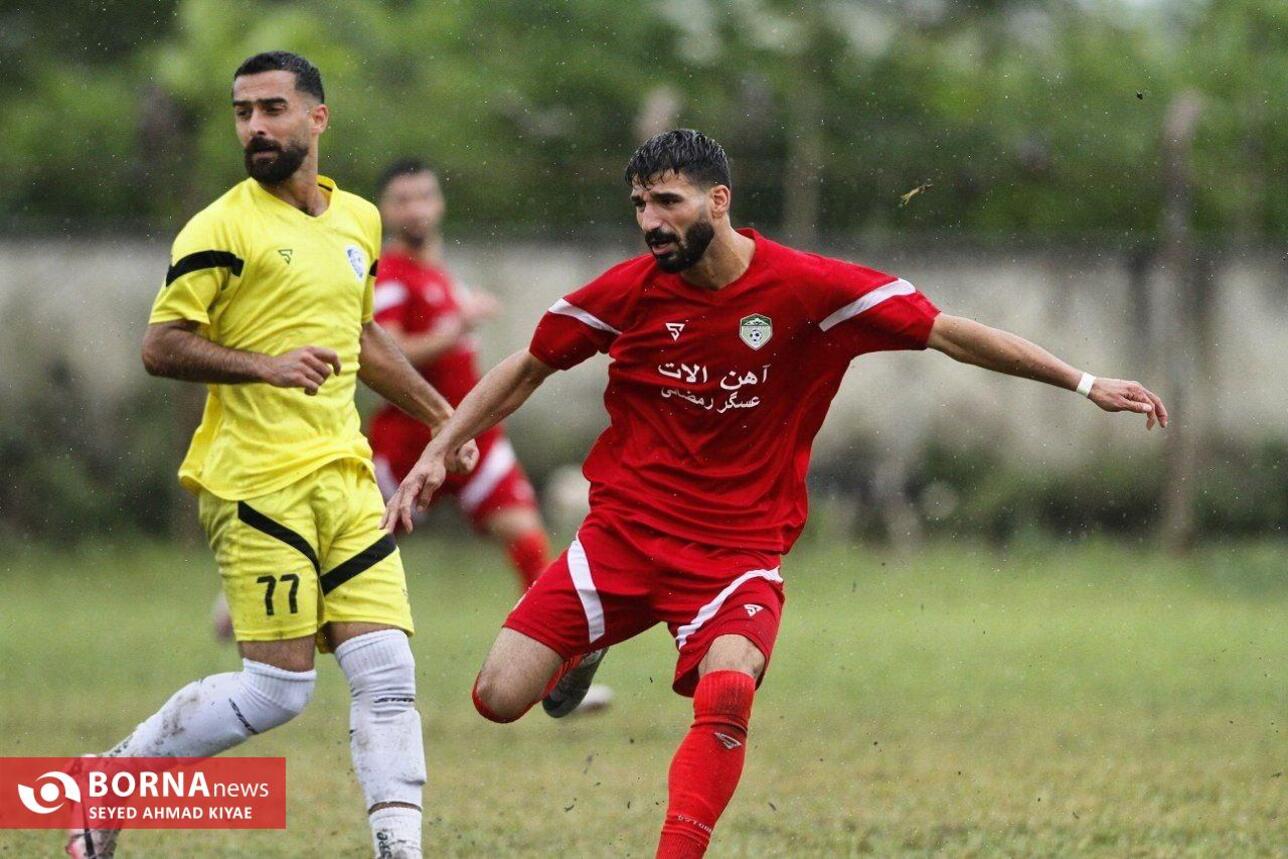 دیدار تیم های فوتبال شهرداری ماسال_ سینا کلاچای