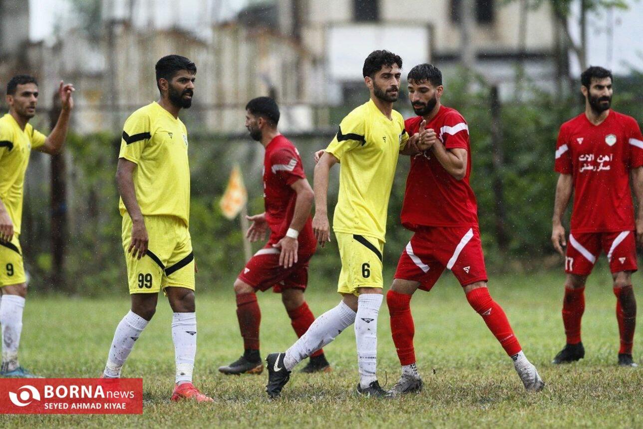 دیدار تیم های فوتبال شهرداری ماسال_ سینا کلاچای