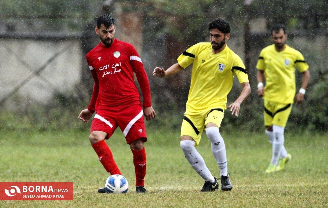 دیدار تیم های فوتبال شهرداری ماسال_ سینا کلاچای