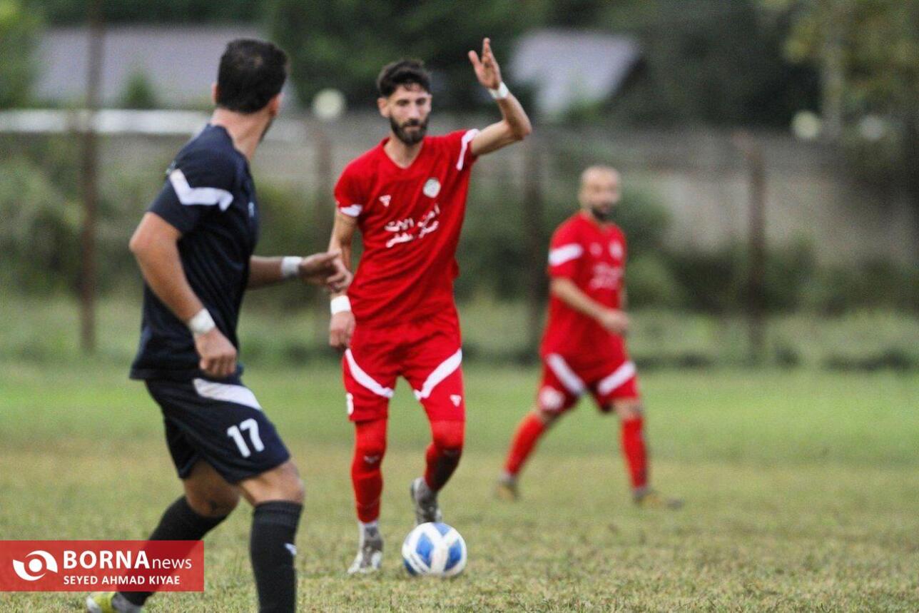 دیدار تیم های فوتبال شهرداری ماسال_ سینا کلاچای