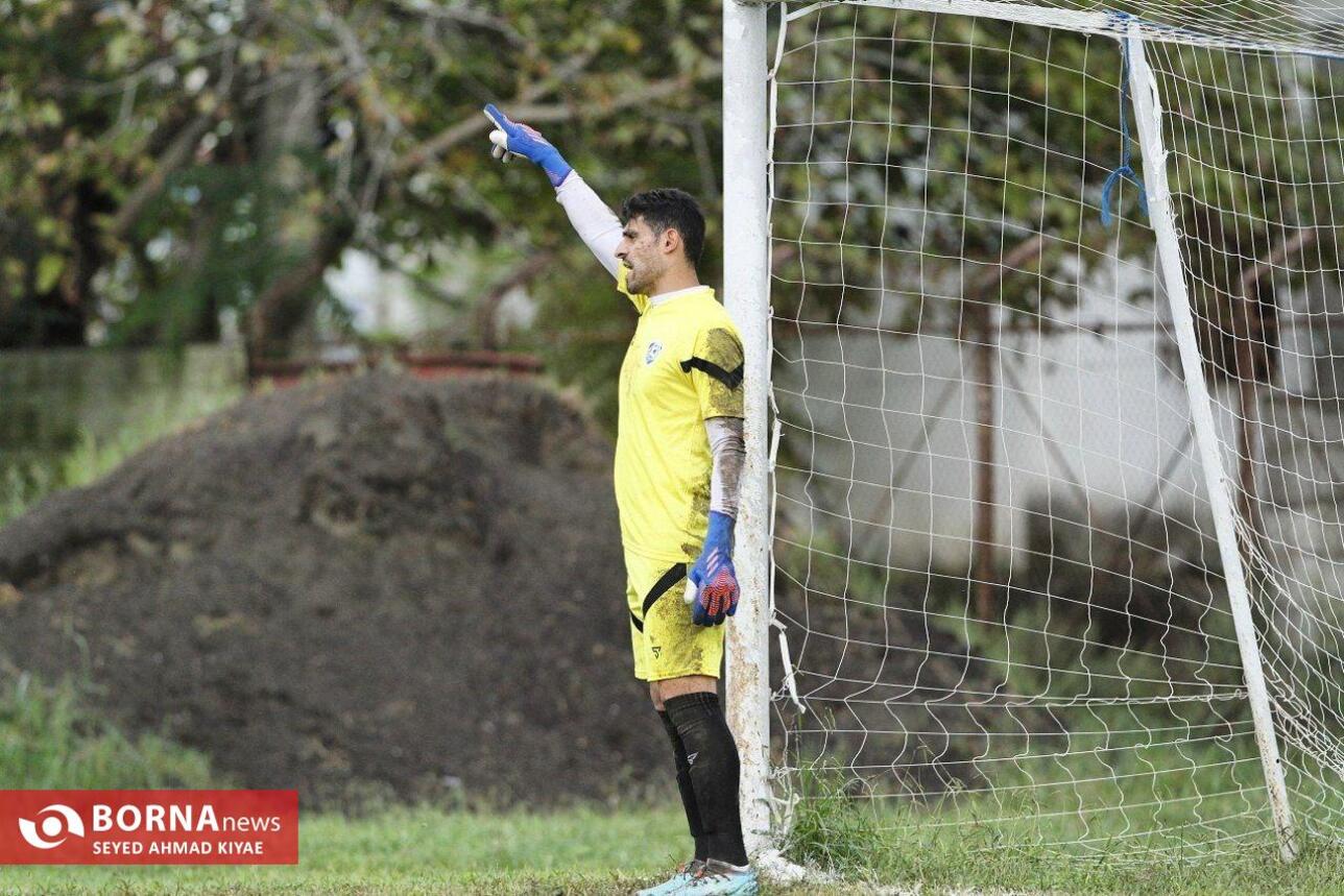 دیدار تیم های فوتبال شهرداری ماسال_ سینا کلاچای