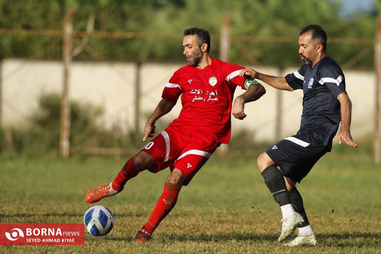 دیدار تیم های فوتبال شهرداری ماسال_ سینا کلاچای