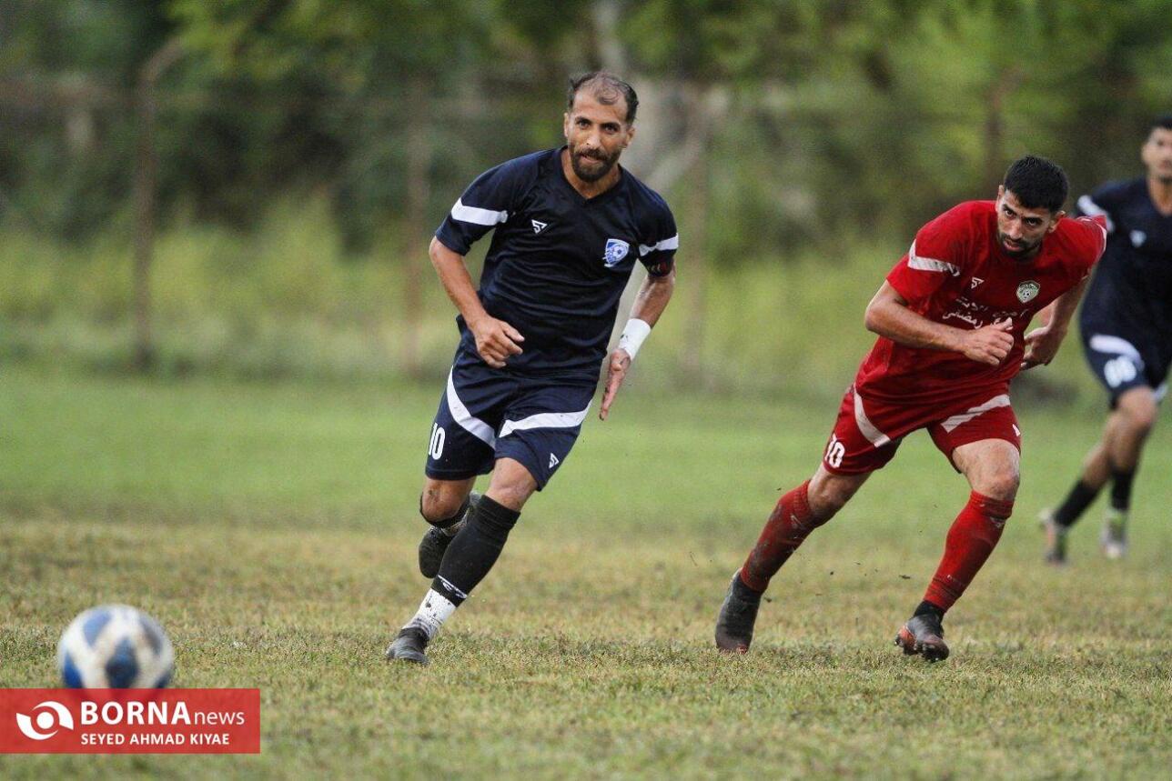 دیدار تیم های فوتبال شهرداری ماسال_ سینا کلاچای