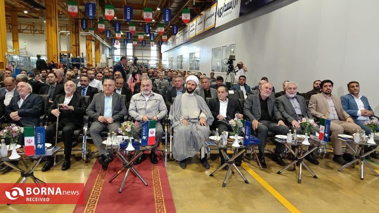 رایزکو سه خط جدید تولیدی دربخش صفادشت ملارد افتتاح کرد