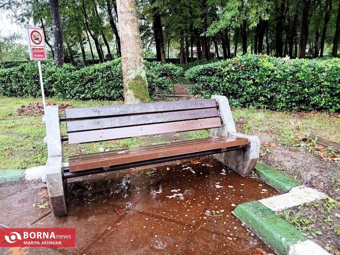 چشم انداز پاییز در رشت_ مهرماه ۱۴۰۳