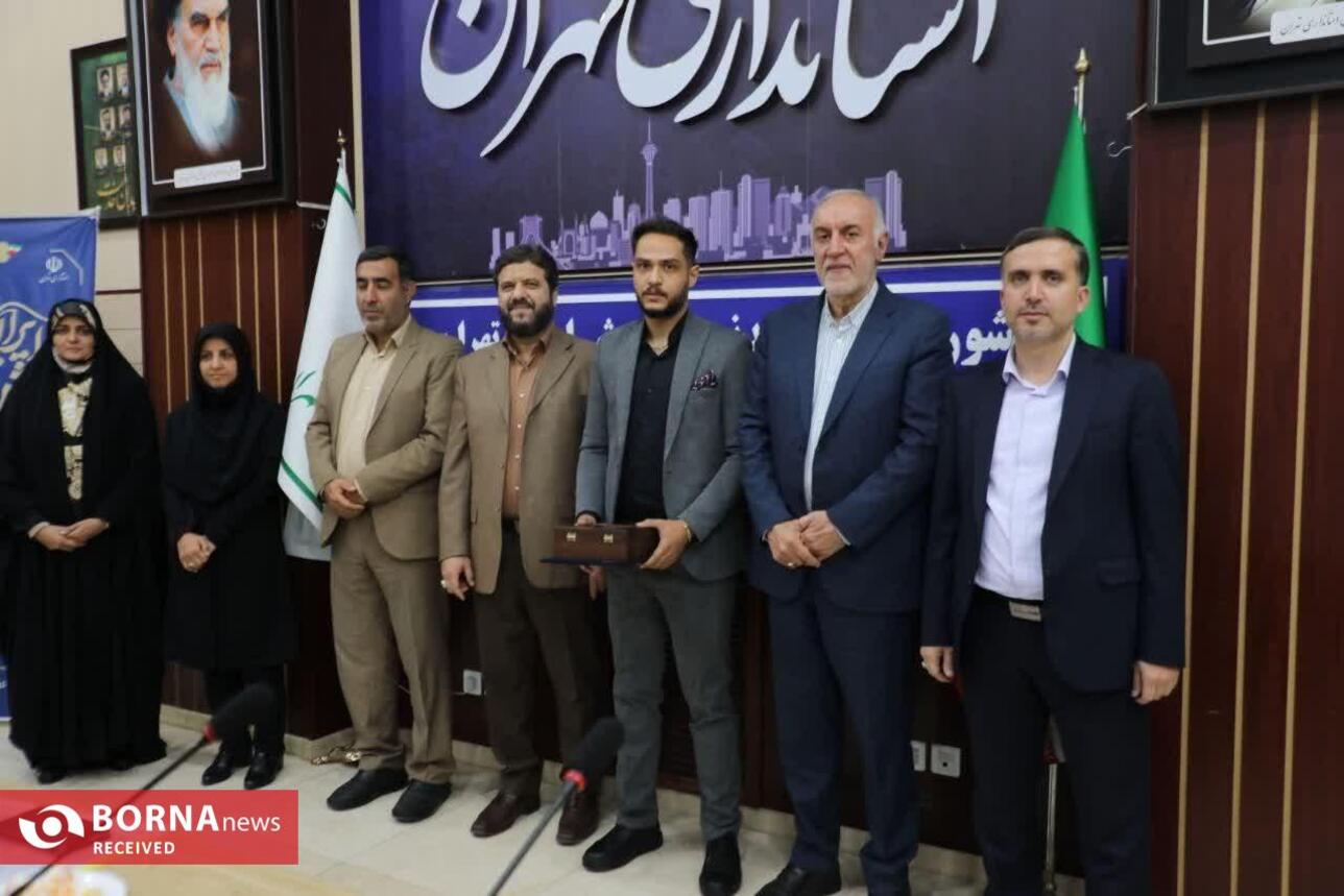 ۸ قهرمان مدال آور استان تهران در مسابقات المپیک و پارالمپیک ۲۰۲۴ پاریس تقدیر شدند