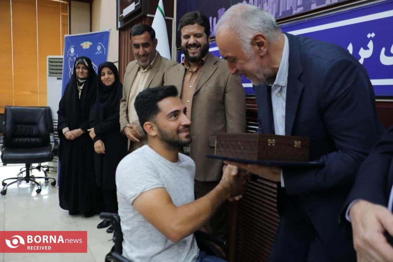 ۸ قهرمان مدال آور استان تهران در مسابقات المپیک و پارالمپیک ۲۰۲۴ پاریس تقدیر شدند