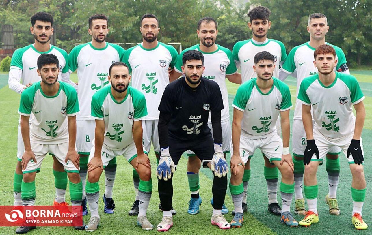 دیدار تیم های فوتبال سینا کلاچای _ شاهین خشکبیجار