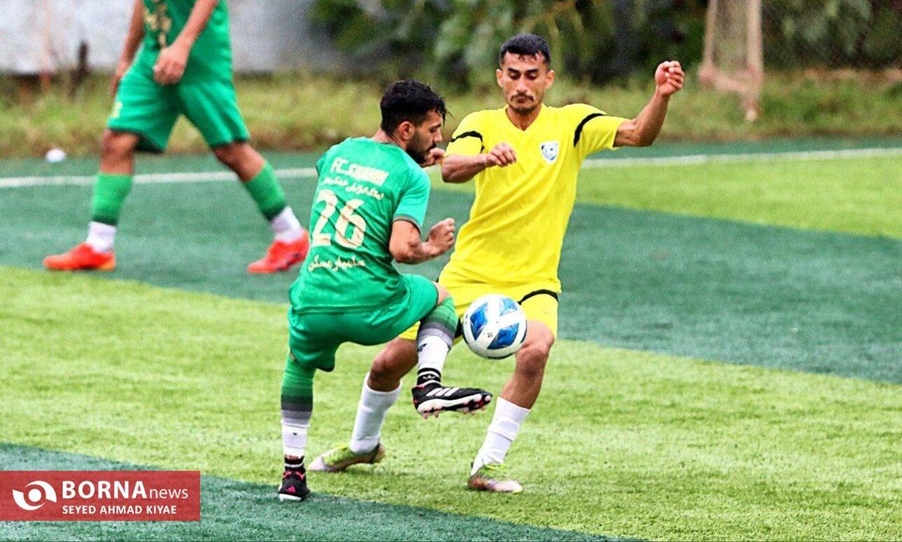 دیدار تیم های فوتبال سینا کلاچای _ شاهین خشکبیجار