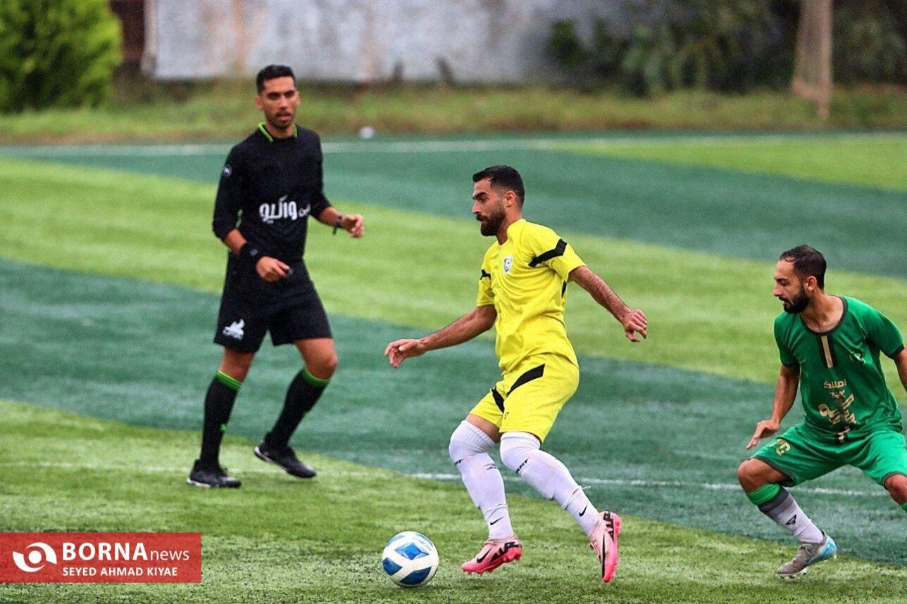 دیدار تیم های فوتبال سینا کلاچای _ شاهین خشکبیجار