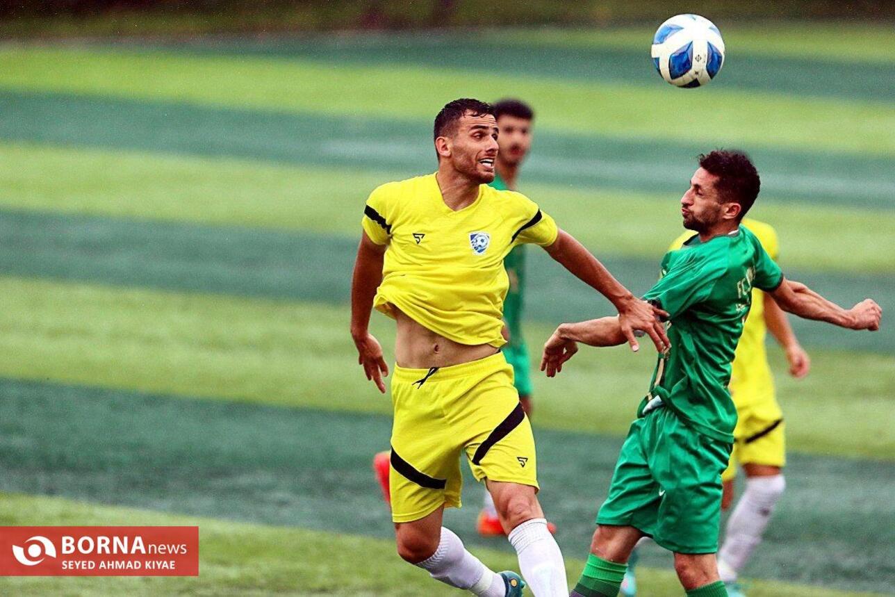 دیدار تیم های فوتبال سینا کلاچای _ شاهین خشکبیجار