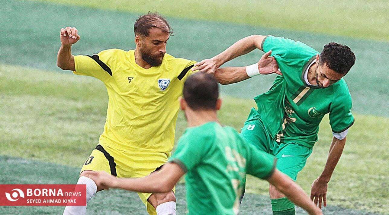 دیدار تیم های فوتبال سینا کلاچای _ شاهین خشکبیجار