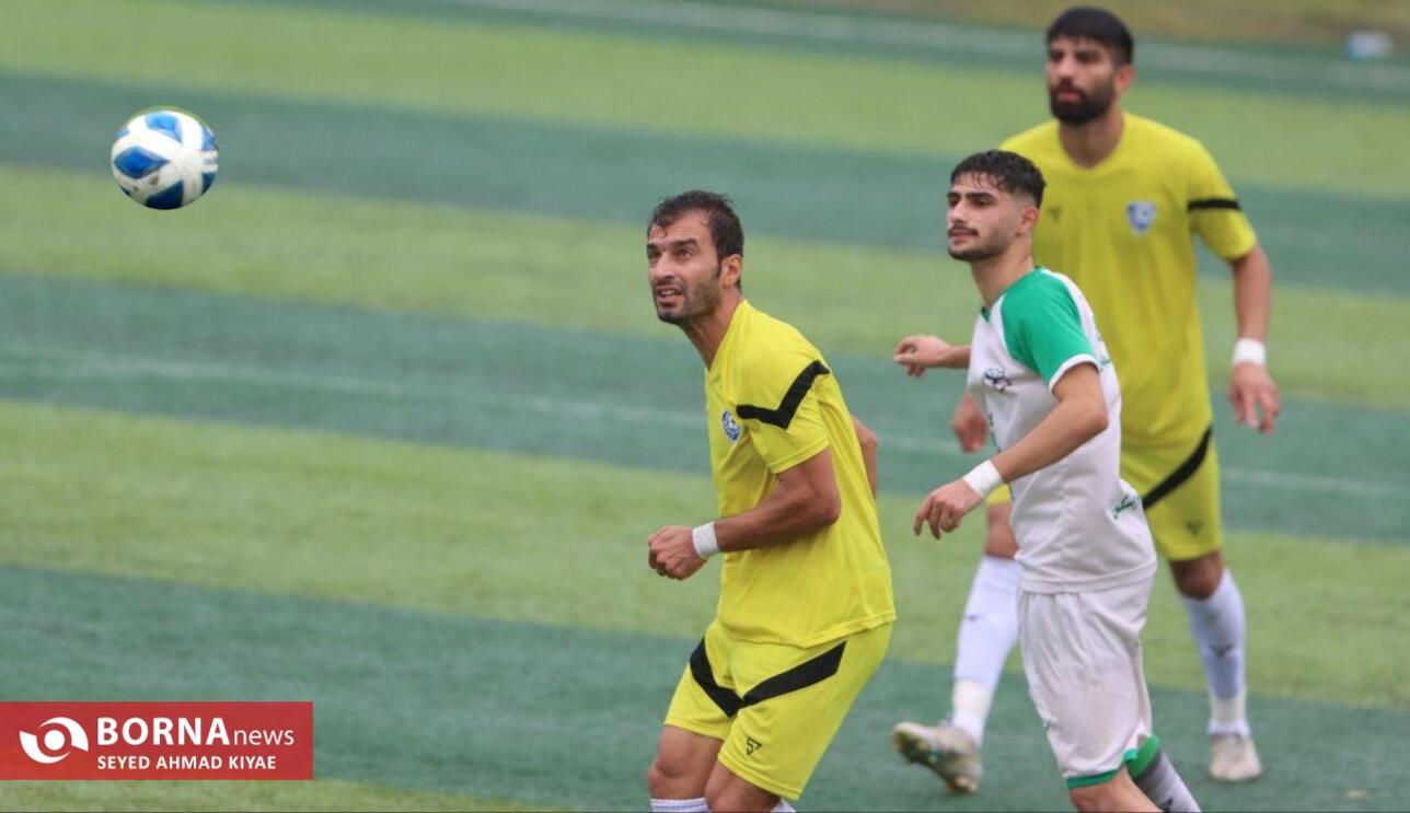 دیدار تیم های فوتبال سینا کلاچای _ شاهین خشکبیجار