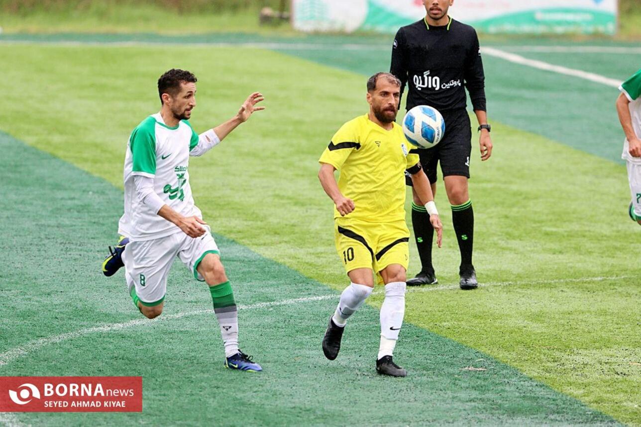 دیدار تیم های فوتبال سینا کلاچای _ شاهین خشکبیجار