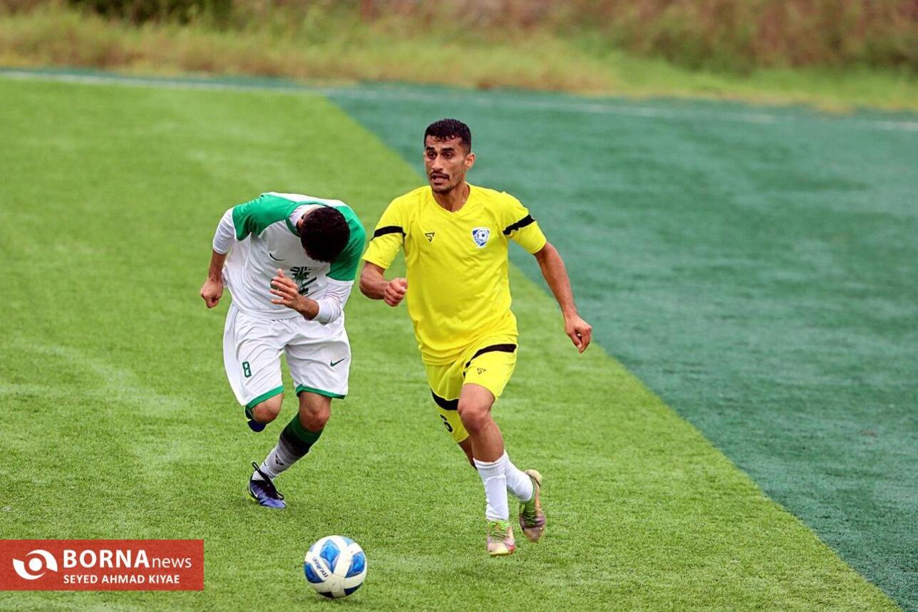 دیدار تیم های فوتبال سینا کلاچای _ شاهین خشکبیجار