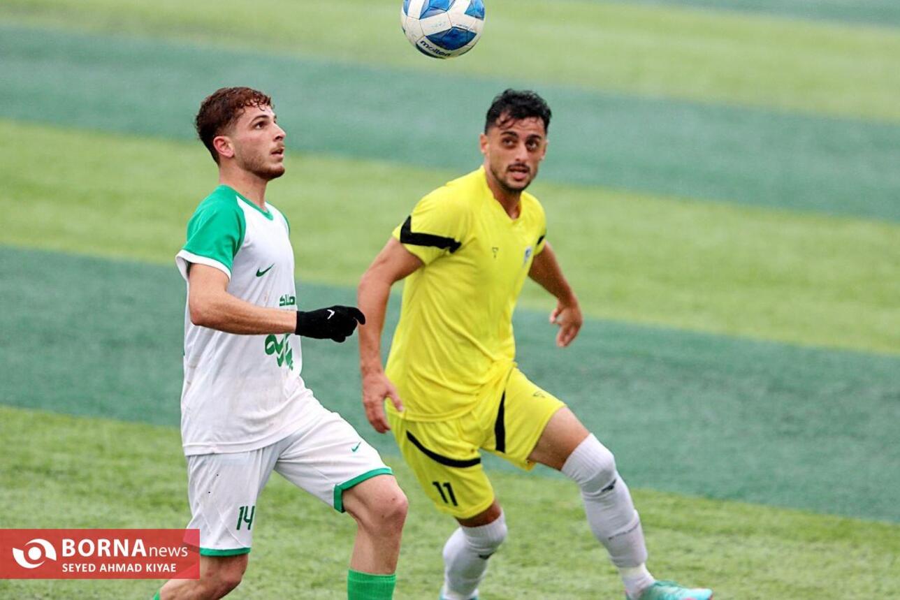 دیدار تیم های فوتبال سینا کلاچای _ شاهین خشکبیجار