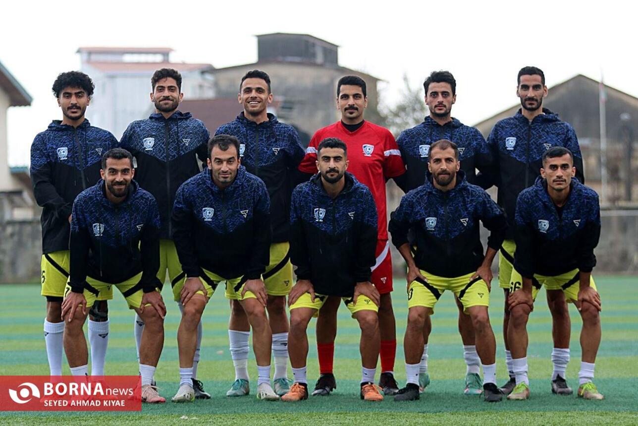 دیدار تیم های فوتبال سینا کلاچای _شهرداری بندرانزلی