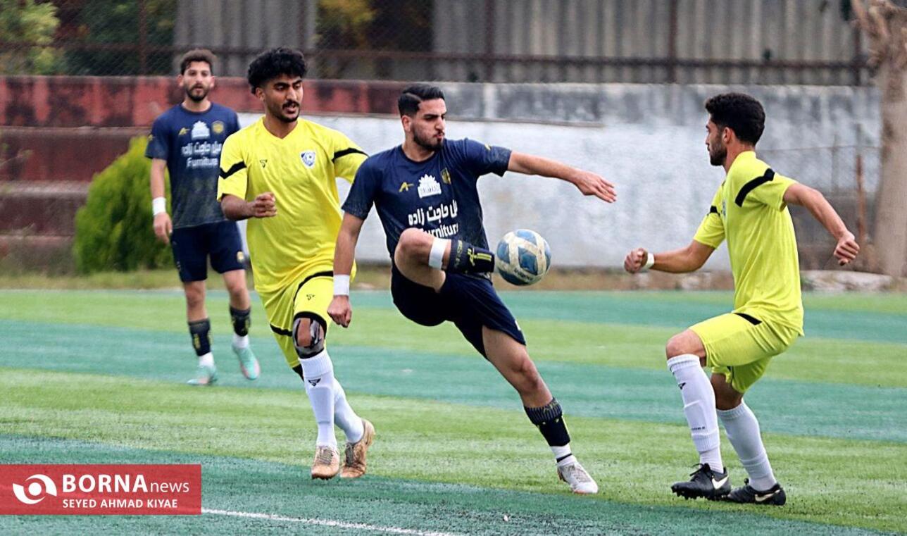 دیدار تیم های فوتبال سینا کلاچای _شهرداری بندرانزلی