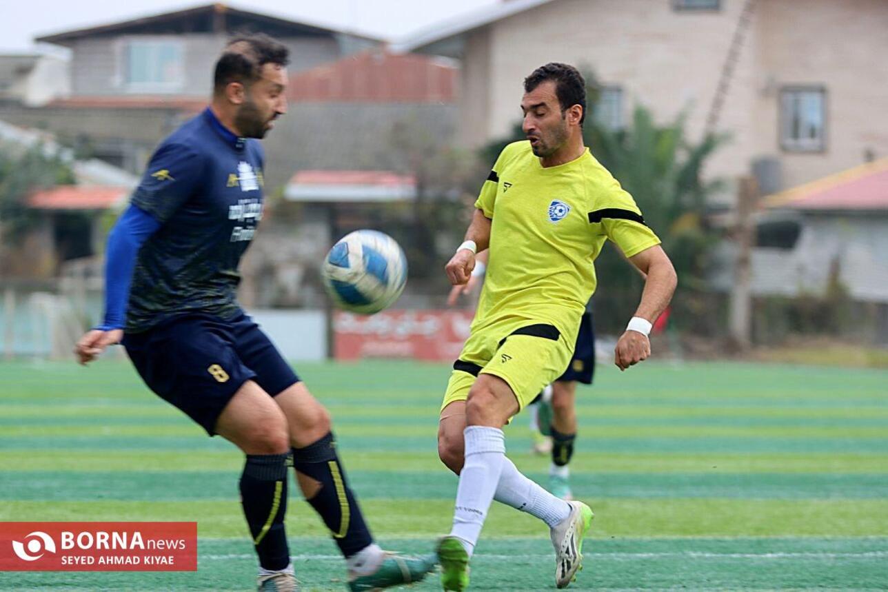 دیدار تیم های فوتبال سینا کلاچای _شهرداری بندرانزلی