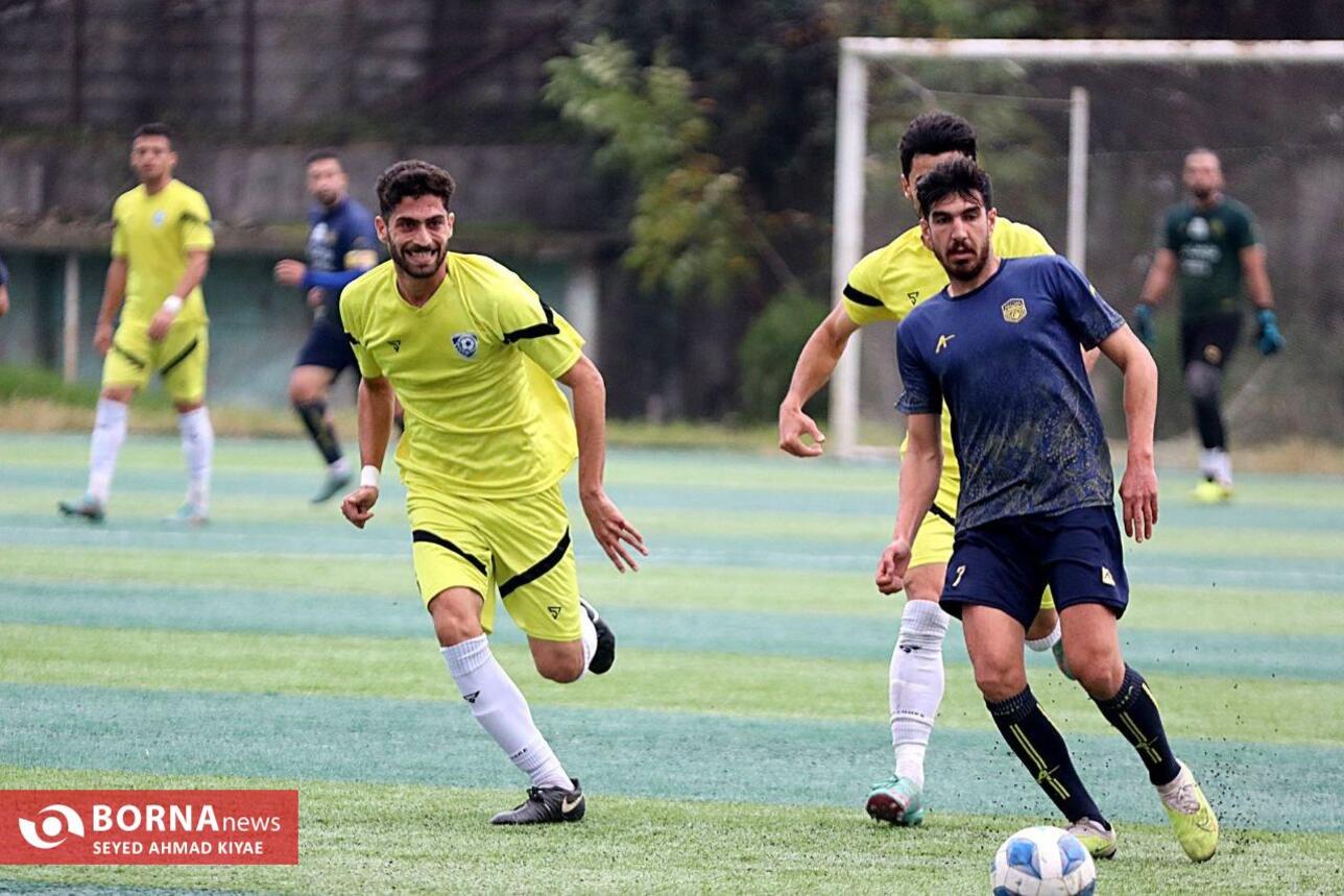 دیدار تیم های فوتبال سینا کلاچای _شهرداری بندرانزلی