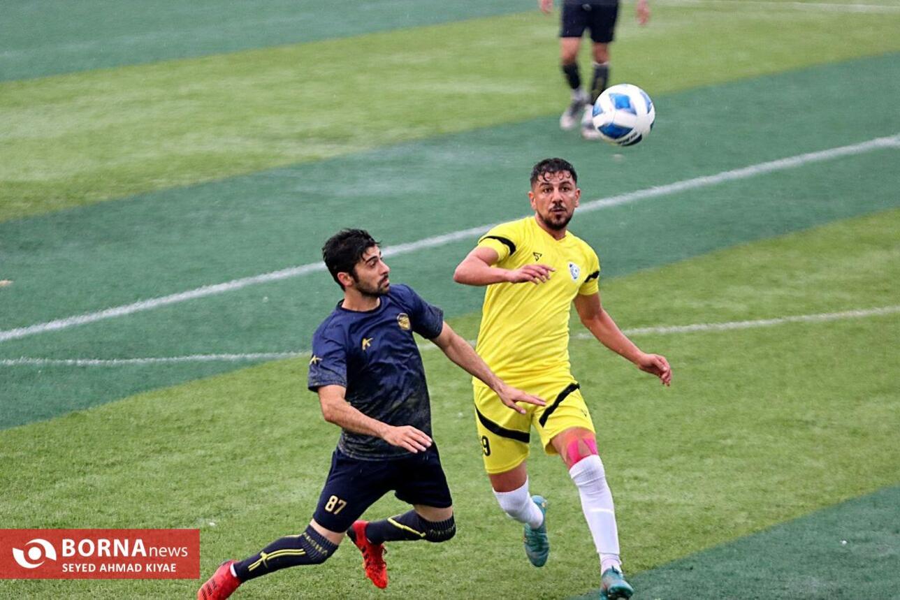 دیدار تیم های فوتبال سینا کلاچای _شهرداری بندرانزلی