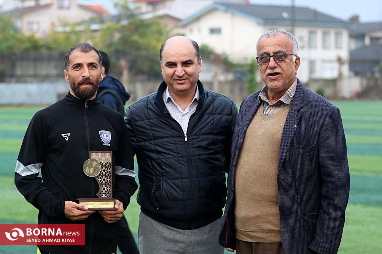 دیدار تیم های فوتبال سینا کلاچای _شهرداری بندرانزلی