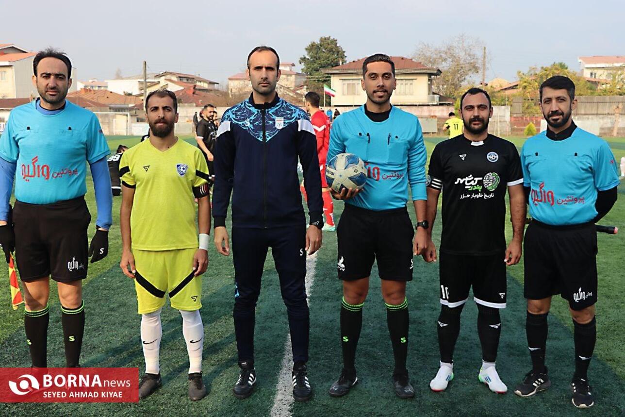 دیدار تیم های فوتبال سینا کلاچای _ پارس کیاشهر