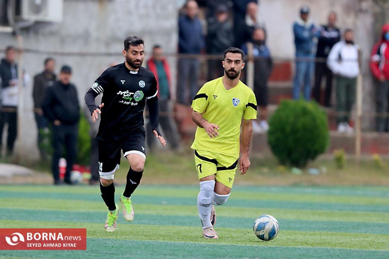 دیدار تیم های فوتبال سینا کلاچای _ پارس کیاشهر